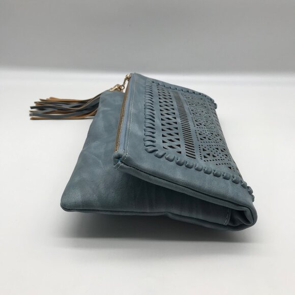 Eam Forever Blue Foldable Convertible Clutch - Picture 3 of 12